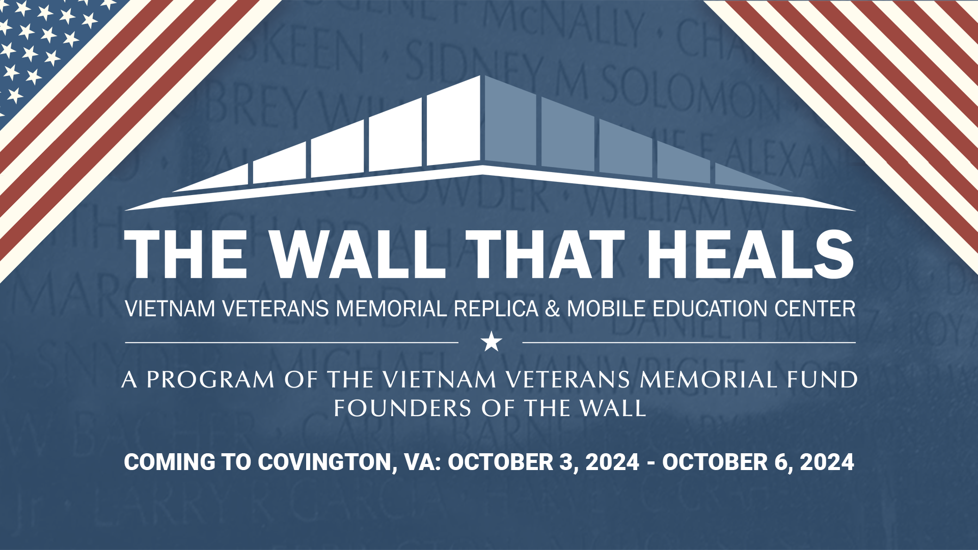 Event Schedule The Wall That Heals Covington